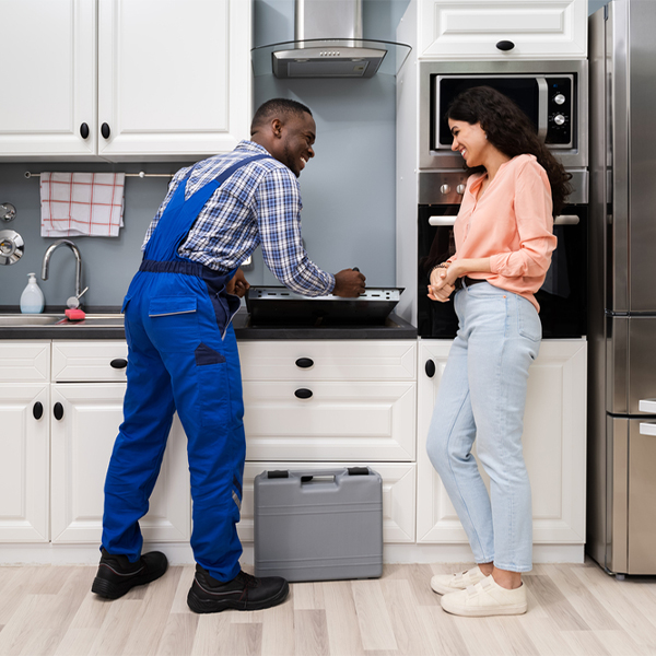 can you provide an estimate for cooktop repair before beginning any work in Norden California